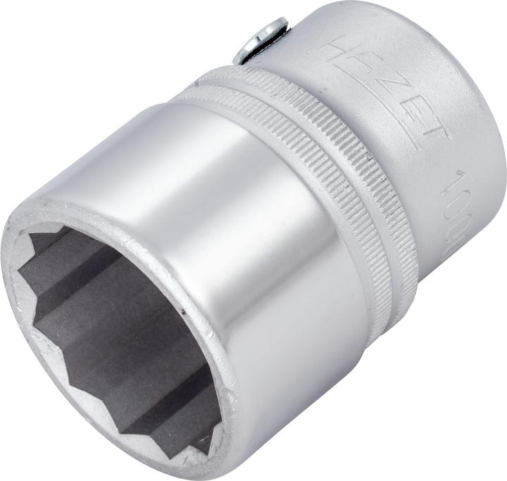 Produktbild HAZET Steckschlüsseleinsatz ∙ Doppelsechskant 1000AZ-1.3/16 ∙ Vierkant20 mm (3/4 Zoll) ∙ Aussen Dopp…