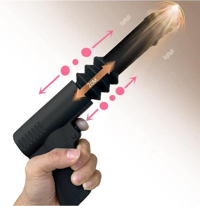Image du produit Andrew Christian Gode vibrant avec poussée "Fuck Gun