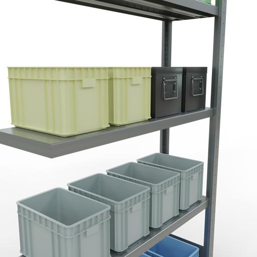 Image du produit Schulte Lagertechnik Système enfichable Élément suivant MULTIplus330 avec traverse de longueur