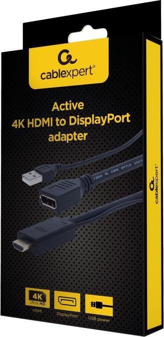 Produktbild Gembird A-HDMIM-DPF-01 (HDMI, USB-A, 5.80 cm)