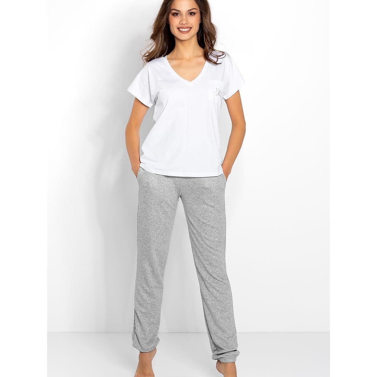 Momenti Per Me, Damen, Pyjama, Pyjama, Weiss, (S)