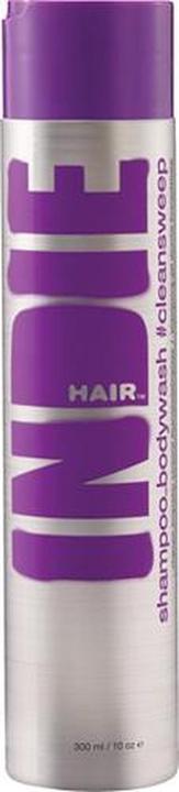 Indie Hair Cleansweep Shampoo und Body Wash 10 Fluid Ounce (10 ml, Flüssiges Shampoo)
