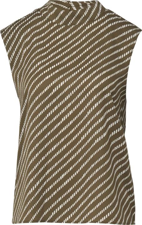 Produktbild Comma Bluse Chiffonbluse mit subtiler Power Schulter im Allover Print (42)