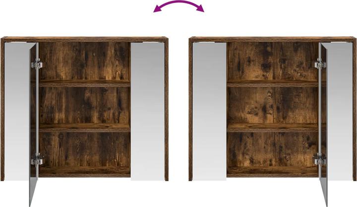 Produktbild vidaXL Badezimmerschrank (73.50 x 16 x 62.50 cm)