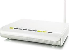 Actual product image Zyxel NBG-416N, WLAN router, up to 150 Mbit/s