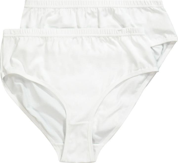 Actual product image Ulla Popken 2 Pack of Eco Cotton Stretch Panties - Solids (54)