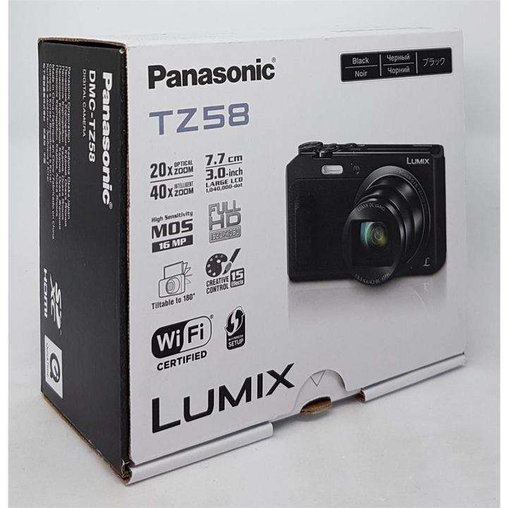 Productafbeelding Panasonic Lumix TZ58 (4,3 - 86 mm, 16 Mpx, 1/2,3'')