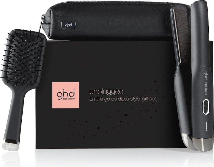 Actual product image ghd Core Set Unplugged (Styler, Mini Paddle Brush & Case) (Hair care set)