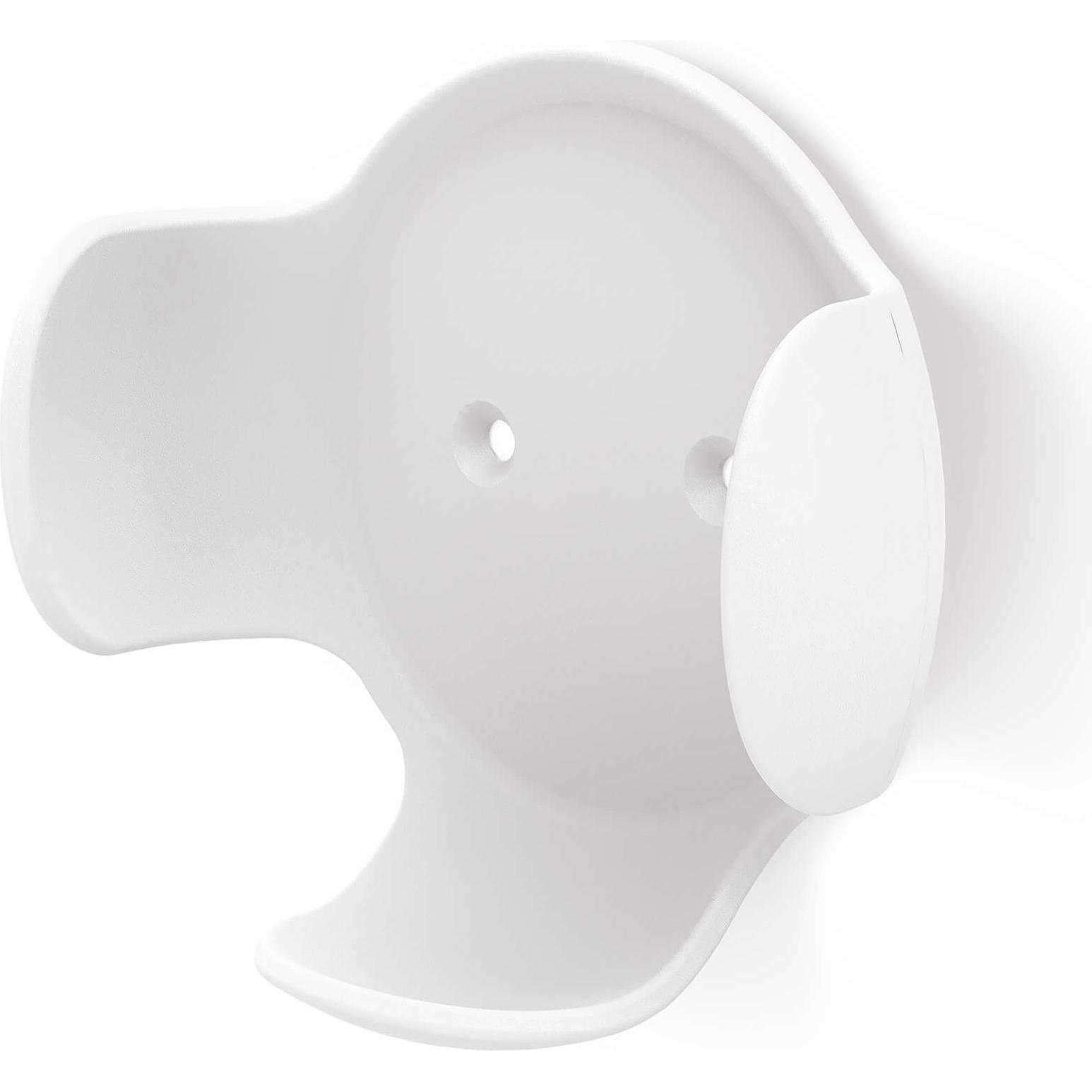 Hama Google Home Mini Mount (1 pz., Installazione a parete, Non mobile), Stativo + Montaggio a muro per altoparlanti, Bianco