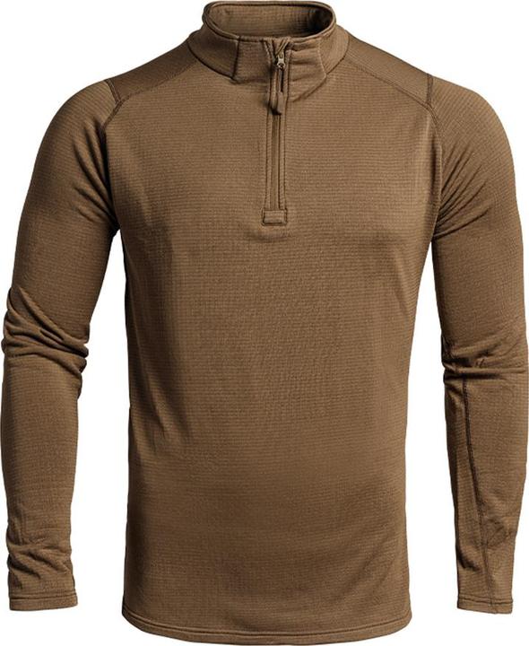 Immagine prodotto A10 Equipment Langarm Shirt THERMO PERFORMER SWEAT ZIP -10°C/-20°C, tan (XXL)
