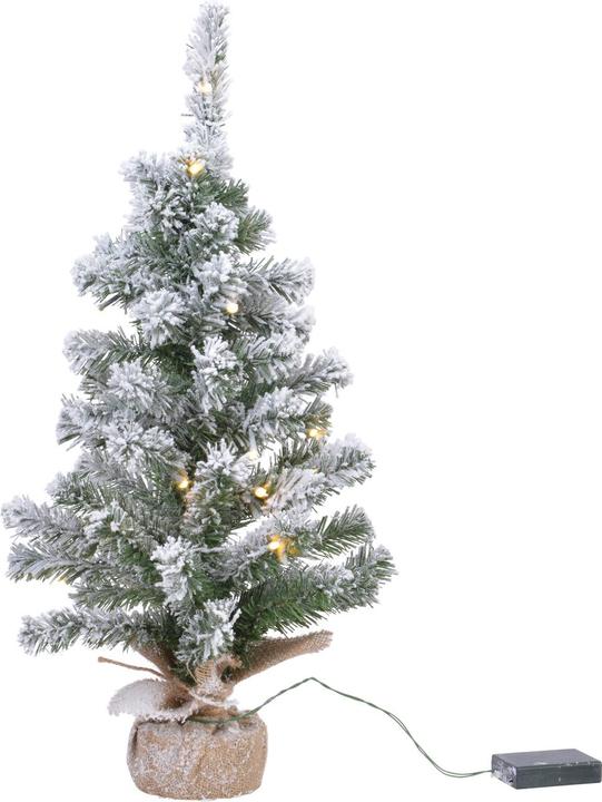 Produktbild Lumineo Weihnachtsbaum Imperial Verschneit Ø 30 x 45 cm Kunststoff Mini MicroLED (45 cm)