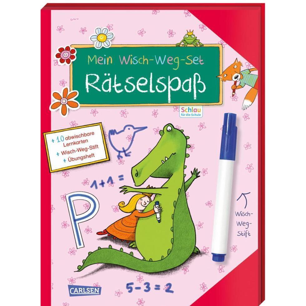 Schlau für die Schule: Mein Wisch-Weg-Set: Rätselspass, Kinderbücher von Sabine Rothmund, Christine Mildner