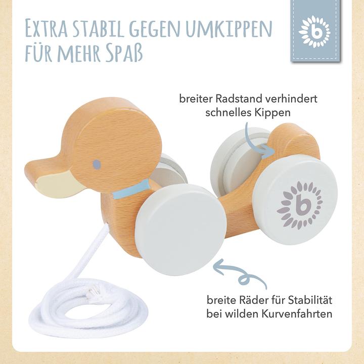 Actual product image Bieco Pull-along toy duck