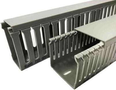 Image du produit RS PRO Goulotte de câblage 50x50mm 2m gris (200 cm)