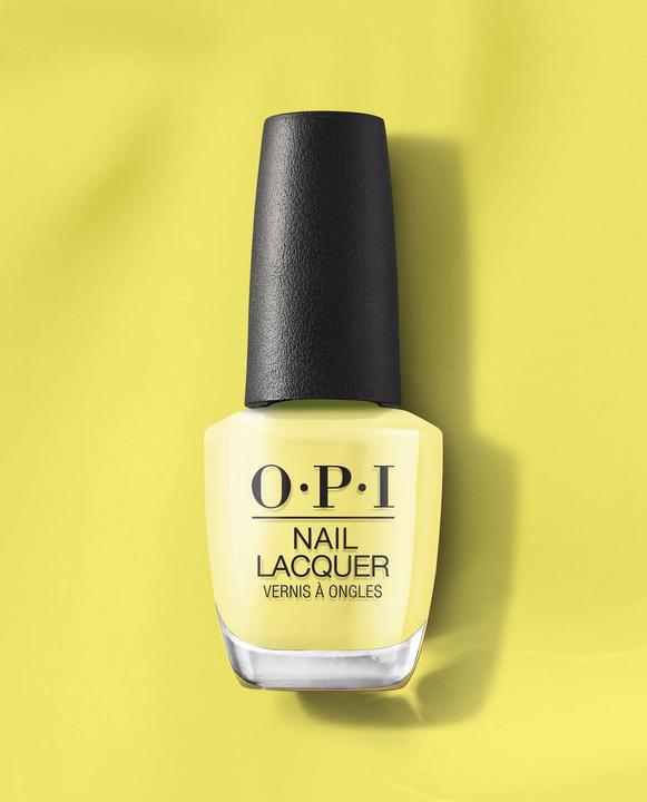 Actual product image OPI Nail Lacquer Nail Lacquer 15 ml - Shade: Stay Out All Bright (Stay Out All Bright, Colour paint)