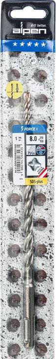 Actual product image Alpen SDSplus hammer drill FORCE Cutting (8 mm)
