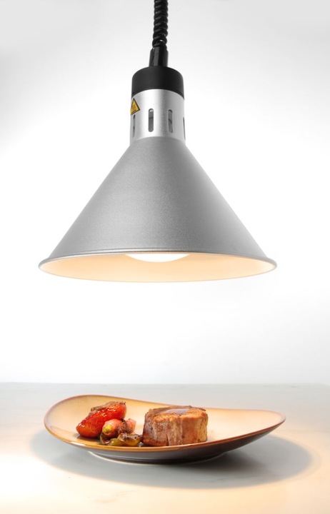 Produktbild Hendi Höhenverstellbare Wärmelampe Konisch Kupfer 230V 2