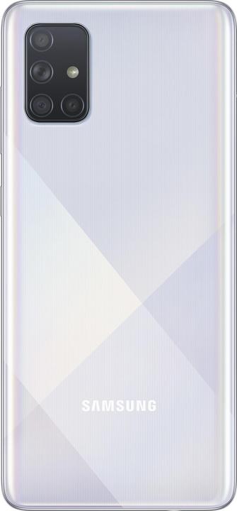 Produktbild Samsung Galaxy A71 EU (128 GB, Prism Crush Silver, 6.70", Dual SIM + SD, 4G)