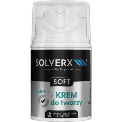 Solverx, Gesichtscreme, Soft Face Cream For Men 50Ml (50 ml)