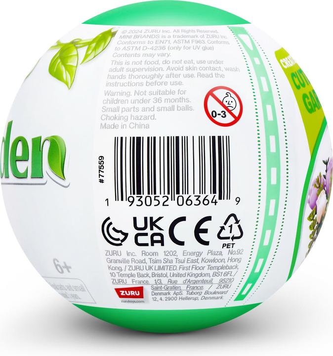 Actual product image Zuru Mini Brands - Create Garden - Series 1 - Surprise ball