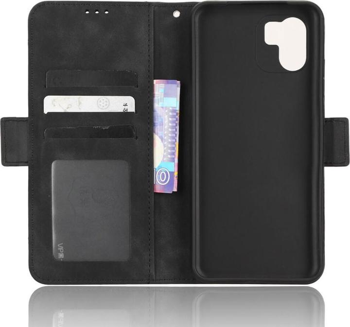 Actual product image Cover-Discount Xiaomi Redmi A2 / A1 - Case with many card slots black (Xiaomi Redmi A2)