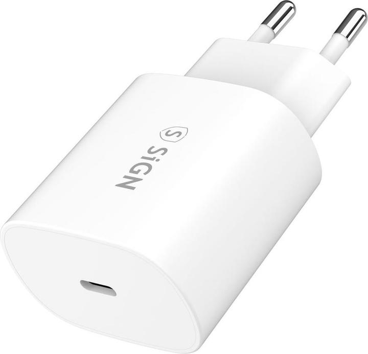 SIGN USB-C Wall Charger 25W 3A - White (25 W)