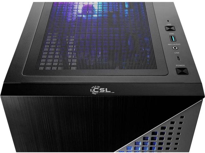 Immagine prodotto CSL PC da gioco M10370H (2000 GB, 32 GB, AMD Ryzen 7 7800X3D, Radeon RX 7900 XT)