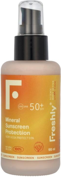 Immagine prodotto Freshly Cosmetics Protezione solare minerale sana SPF 50 100ml (Crema solare, SPF 50, 100 ml, 0.10 g)