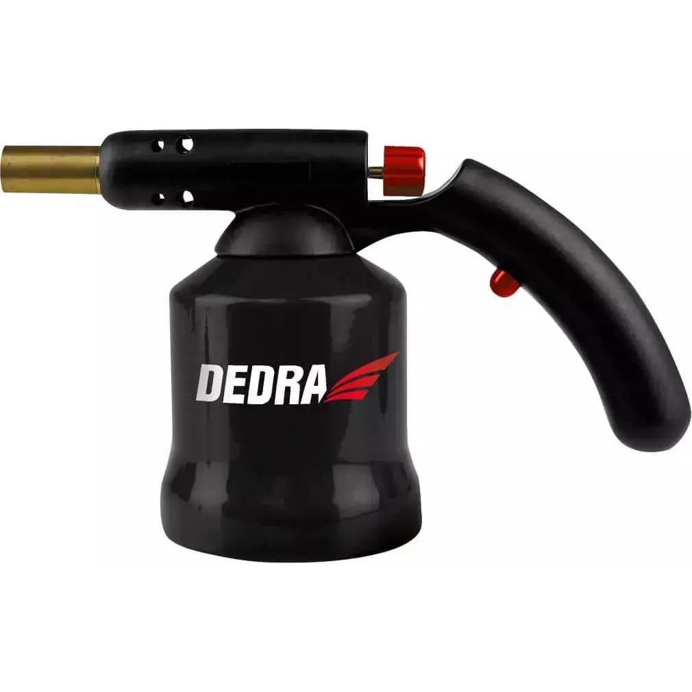 Dedra, Saldatore, Lampada a gas per saldatura con accensione PIEZO, alloggiamento in metallo