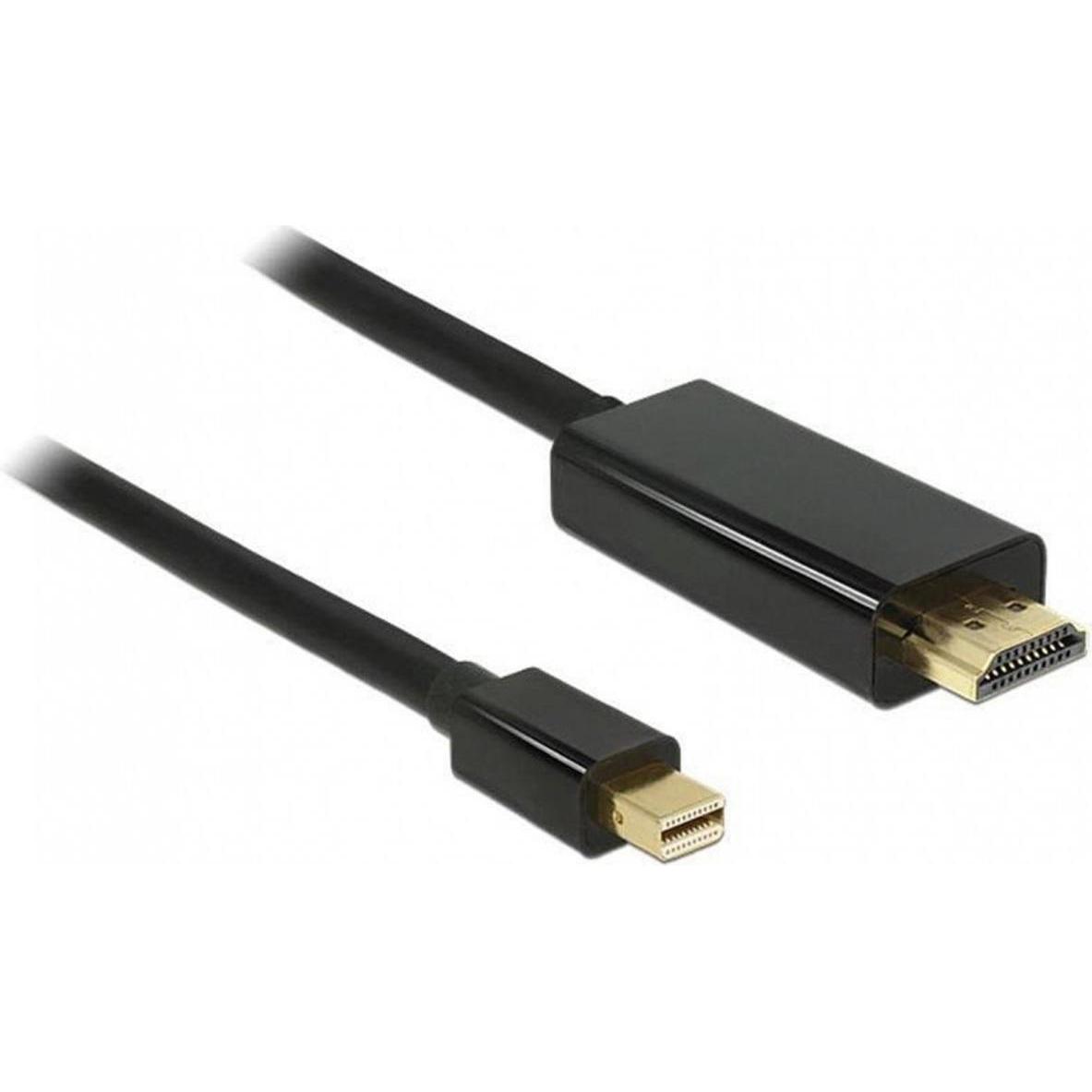 Thumbnail - Delock Mini DisplayPort — HDMI (Typ A) (3 m, HDMI, DisplayPort), Video Kabel