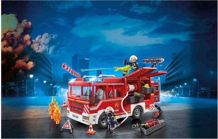 Immagine prodotto Playmobil Veicolo blindato dei vigili del fuoco (9464, Playmobil Città d'azione)