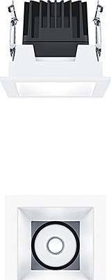 Produktbild Zumtobel ZUMT LED-Deckeneinbaustrahler (900 lm)