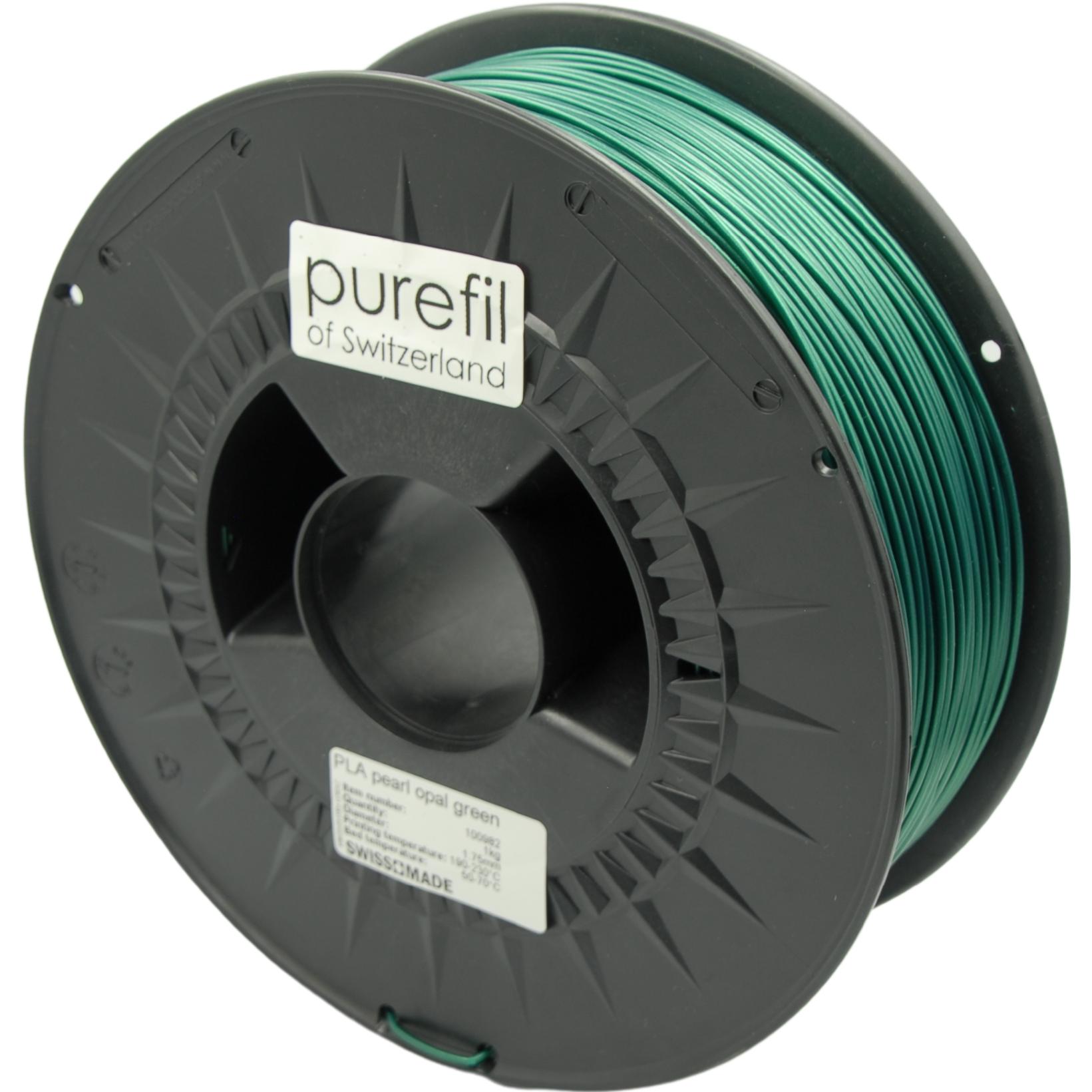 Thumbnail - Purefil PLA Filament (PLA, 1.75 mm, 1000 g, Grün), 3D Filament, Grün