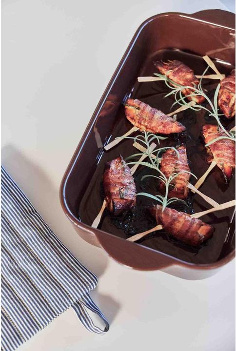 Produktbild OYOY Living Topflappen Striped Denim 2 Stück, Blau/Weiss (Bio Baumwolle)