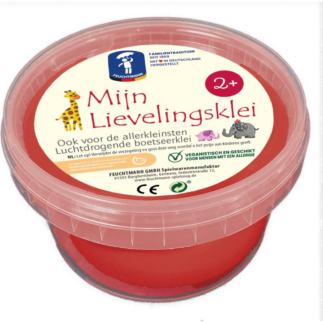 Feuchtmann My Favourite Clay - rot, 500gr. (628 1518-4)