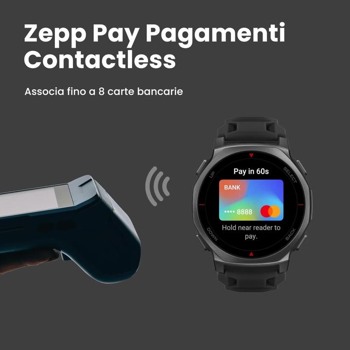 Image du produit Amazfit T-Rex 3 Pro, 44mm, Tactical Black Smartwatch (44 mm)