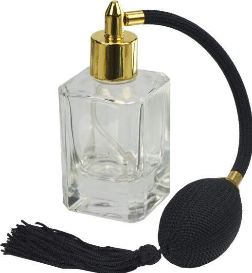 Immagine prodotto Flacone, quadrato, con pompa a sfera, per 50 ml (50 ml)