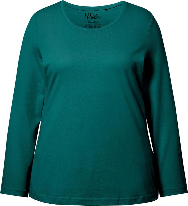 Produktbild Ulla Popken Shirt, Slim, Rundhalsausschnitt, Langarm (50, 52)