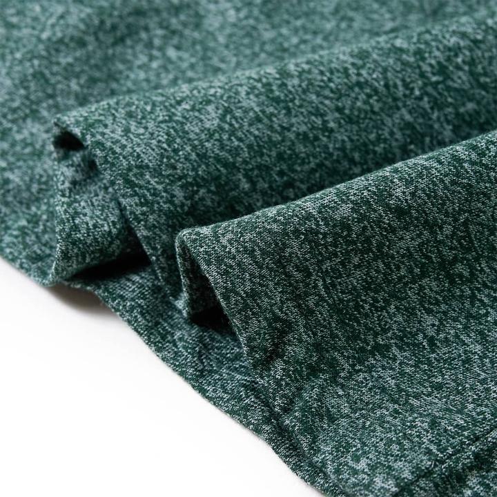Immagine prodotto VidaXL Camicia da bambino a maniche lunghe verde scuro melange 140,Materiale: 50 (140)