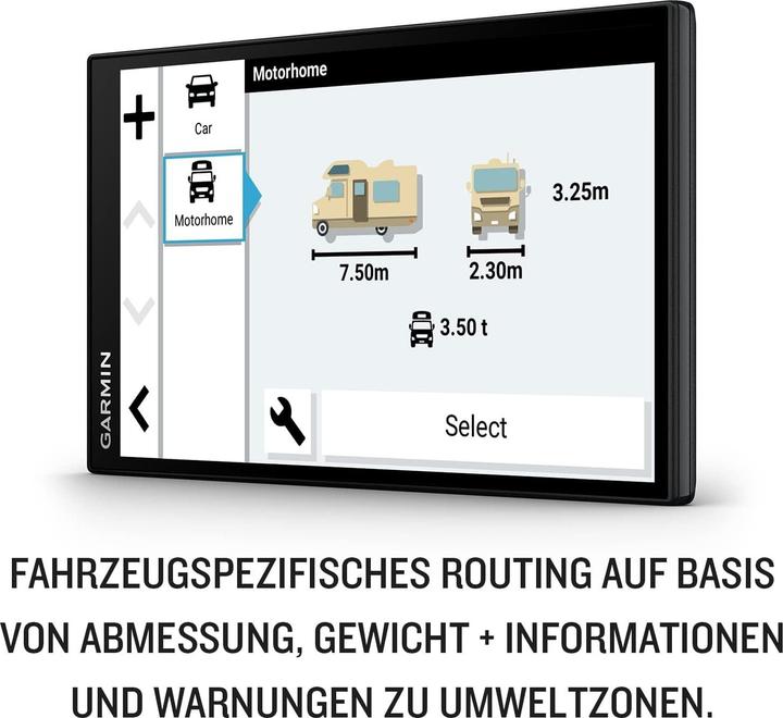Actual product image Garmin Camper 795 EU (7")