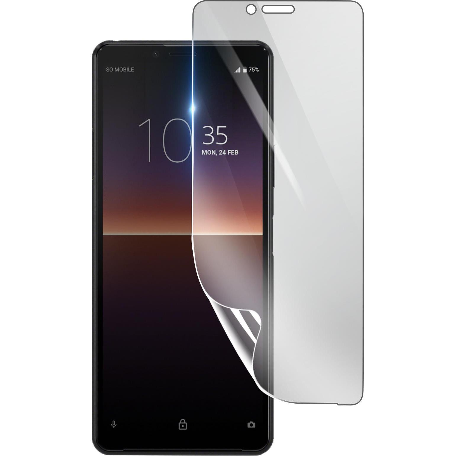 3MK Hydrogel Bildschirmfolie für Sony Xperia 10 2 (1 Stück, Sony Xperia 10), Smartphone Schutzfolie, Transparent