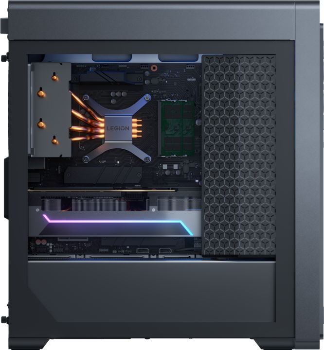 Produktbild Lenovo Legion T5 (Intel Core i7-14650HX, 64 GB, 2000 GB, GeForce RTX 4070 Ti Super)