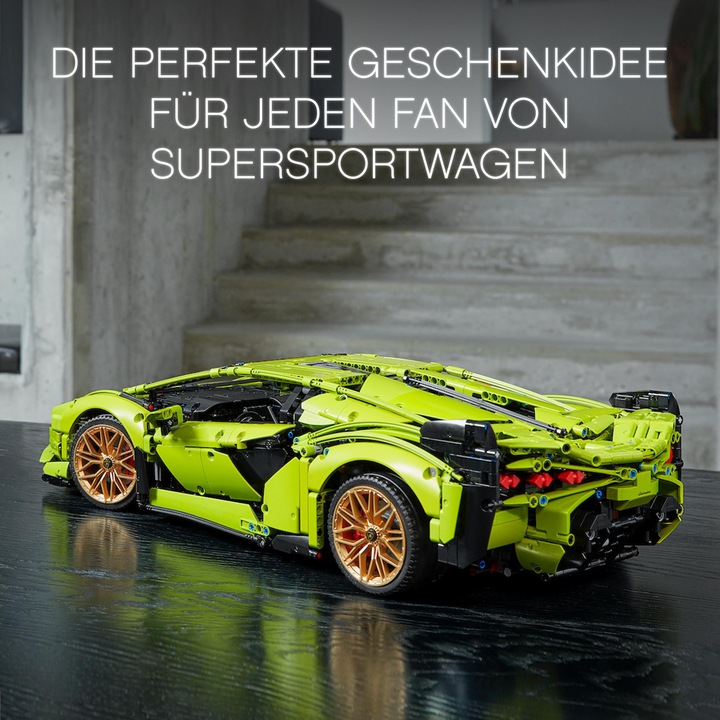 Actual product image LEGO Lamborghini Sián FKP 37 (42115, LEGO Technic, LEGO Rare Sets)