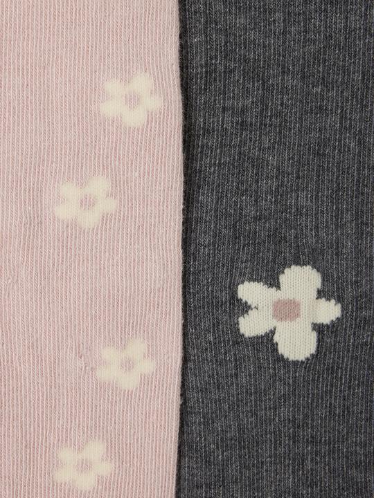 Produktbild Vertbaudet 2er-Pack Mädchen Strumpfhosen mit Blumen (27, 30)