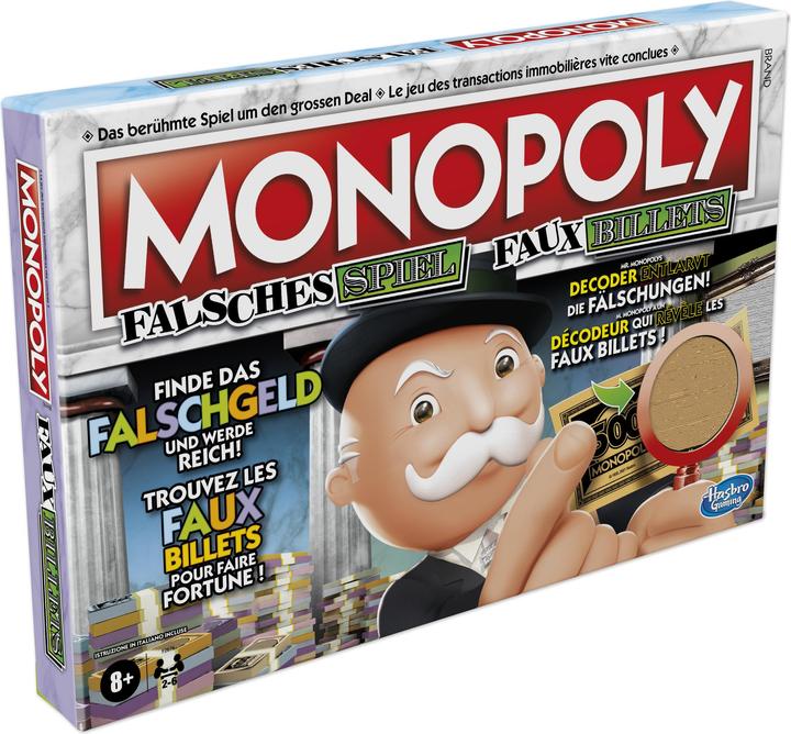 Produktbild Hasbro Gaming Falsches Spiel, Brettspiel für Familien und Kinder ab 8 Jahre (Deutsch, Französisch)