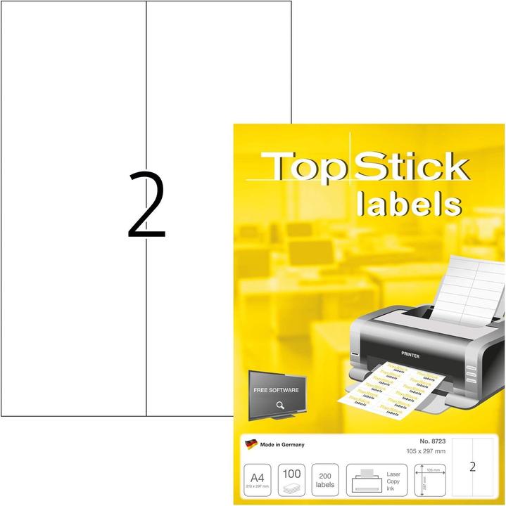 Produktbild TopStick Etichette Universali