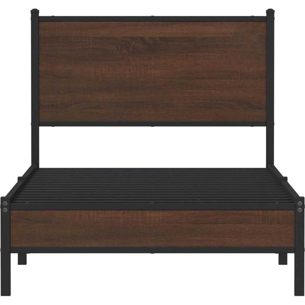 Thumbnail - VidaXL, Bett, Bettgestell mit Kopfteil (90 x 200 cm)