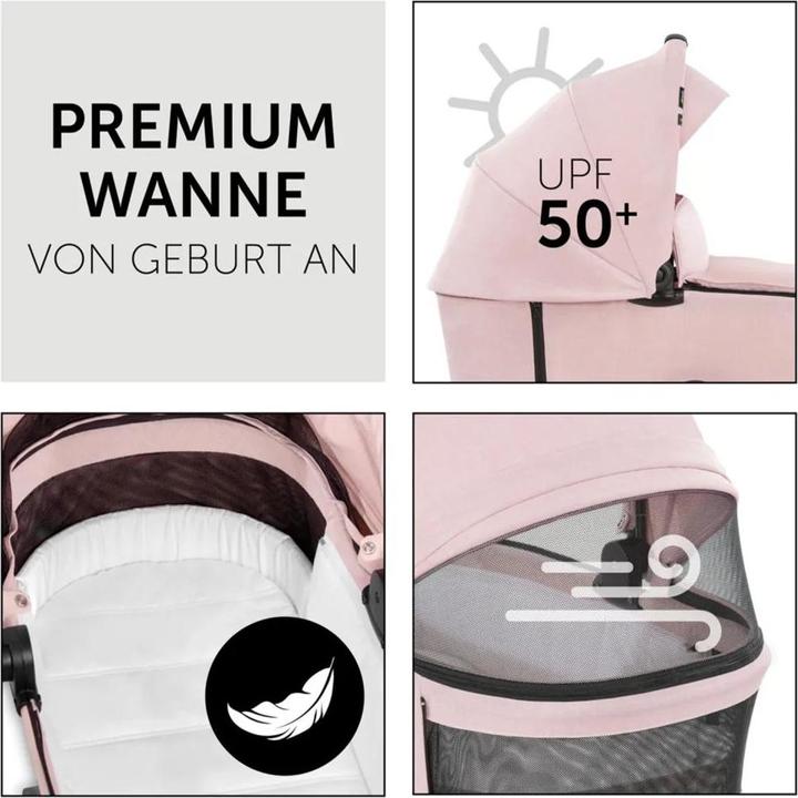 Actual product image Hauck Kinderwagen 3 in 1 4in1 Kinderwagen-Set Vision X Trio Set - inkl. i-Size