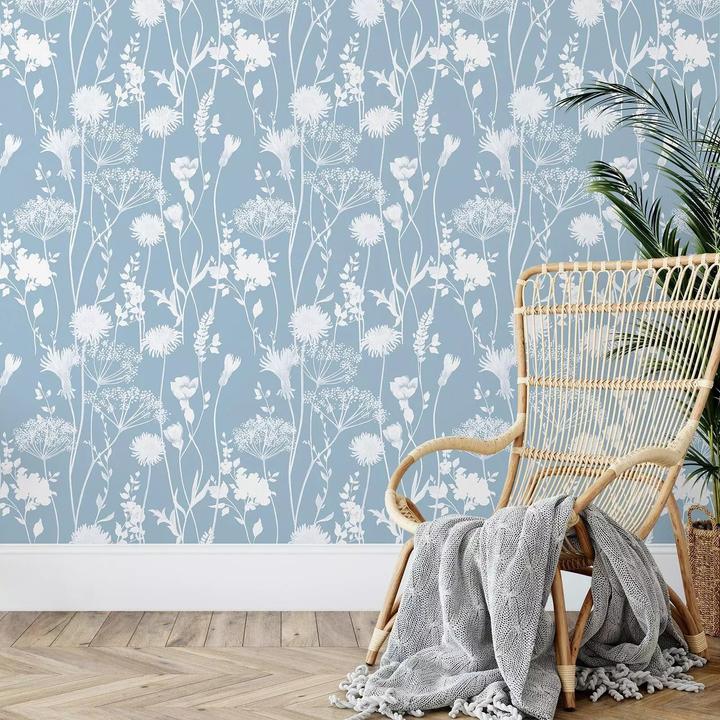Actual product image Muriva Catherine Lansfield Meadowsweet Floral Wallpaper