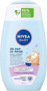 NIVEA Baby Good Night Gel 2in1 for washing body and hair 200ml